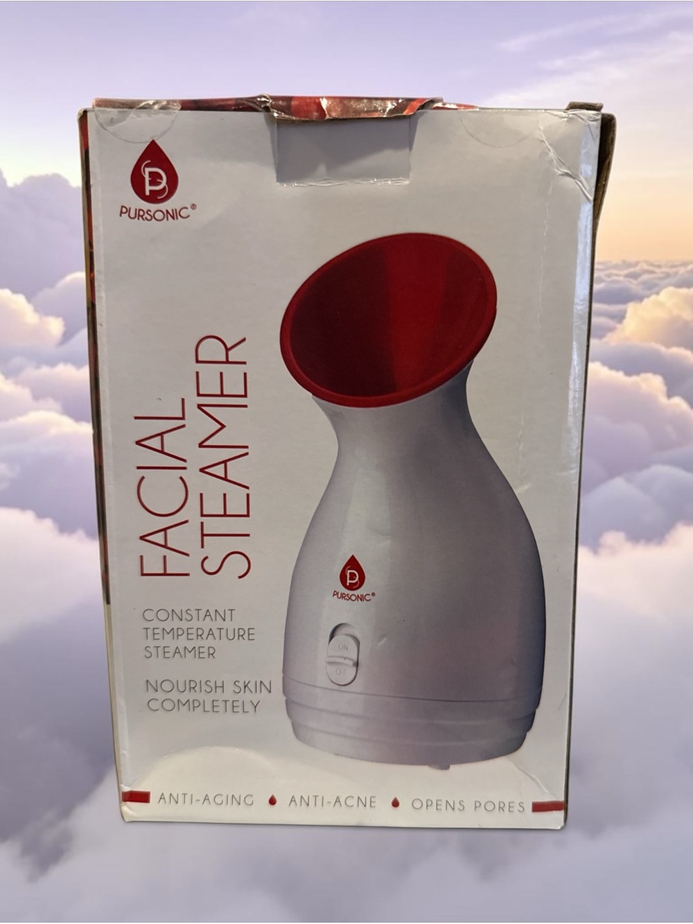 Pursonic Facial Steamer with constant temperature